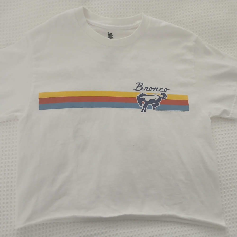 Ford Bronco Oversized Cropped Tee